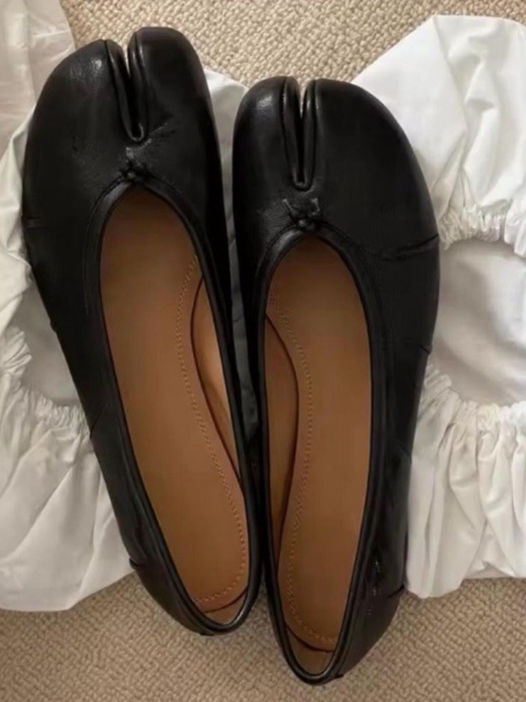 Maison Margiela Tabi Ballet Flats Black 38 - New